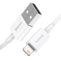 Дата кабель Baseus Superior Series Fast Charging Lightning Cable 2.4A (1.5m) (CALYS-B) Белый