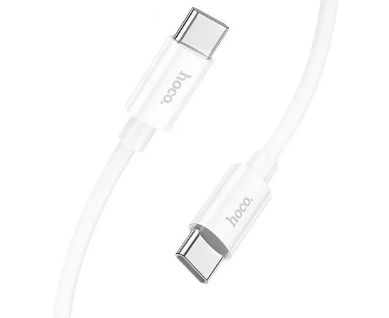 Дата кабель Hoco X87 Magic Type-C to Type-C PD 60W (1m) White