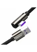 Дата кабель Baseus Legend Series Elbow USB to Type-C 66W (2m) (CATCS-C01) Black