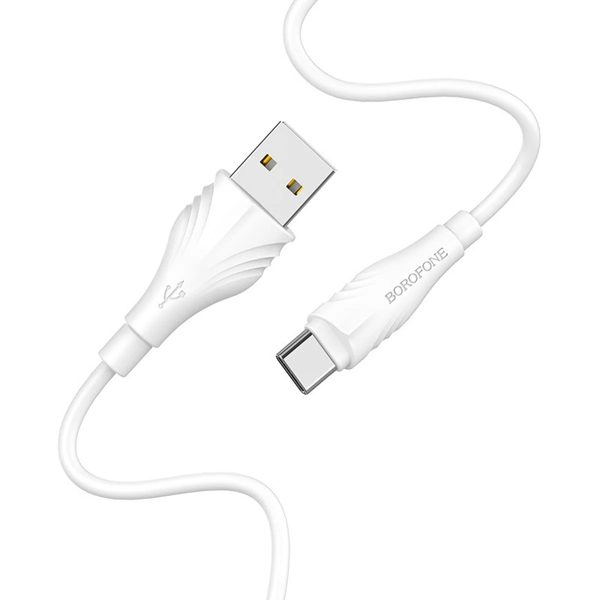 Дата кабель Borofone BX18 Optimal USB to Type-C (2m) Белый