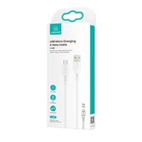 Дата кабель USAMS US-SJ502 U68 USB to MicroUSB (1m) Белый