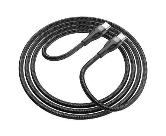 Дата кабель Borofone BX61 Source 60W Type-C to Type-C (1m) Black