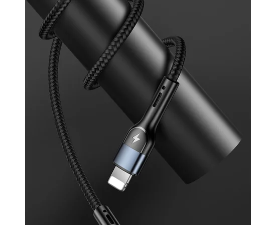 Дата кабель Usams US-SJ423 U48 Digital Display USB to Lightning (1.2m) Черный