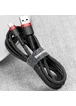 Дата кабель Baseus Cafule Type-C Cable 3A (1m) Красный / Черный