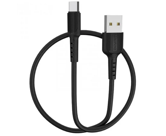 Дата кабель Borofone BX16 USB to Type-C (1m) Черный