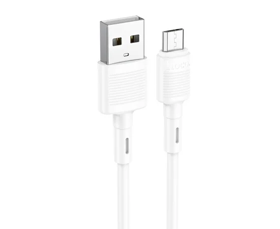 Дата кабель Hoco X83 Victory USB to MicroUSB (1m) White
