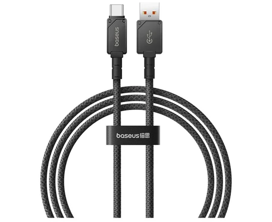 Дата кабель Baseus Unbreakable Series Fast Charging USB to Type-C 100W 1m (P10355801111-0) Black