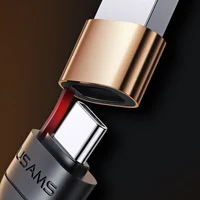 Дата кабель Usams US-SJ483 U62 USB + Type-C to Type-C + Lightning PD (1.2m) Черный