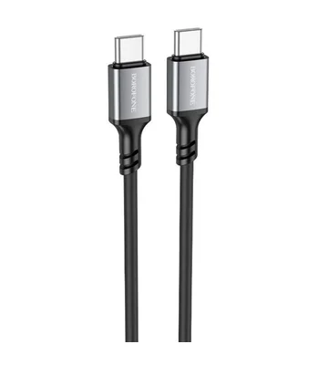 Дата кабель Borofone BX83 Famous PD60W Type-C to Type-C Black