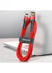 Дата кабель Baseus Cafule Lightning Cable Special Edition 2.4A (1m) (CALKLF-G) Red