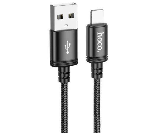 Дата кабель Hoco X89 Wind USB to Lightning (1m) Black