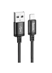 Дата кабель Hoco X89 Wind USB to Lightning (1m) Black