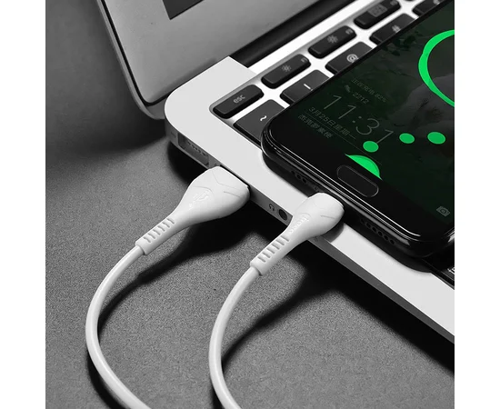 Дата кабель Hoco X37 "Cool power&rdquo; Type-C (1m) Белый