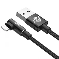 Дата кабель Baseus MVP Elbow Lightning Cable 2.4A (1m) (CALMVP) Black