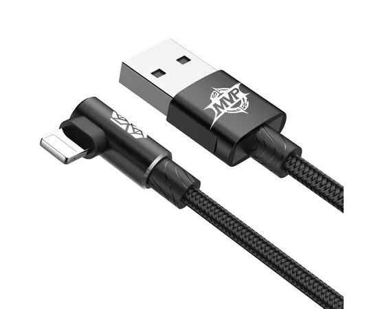 Дата кабель Baseus MVP Elbow Lightning Cable 2.4A (1m) (CALMVP) Black