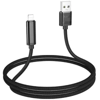 Дата кабель Hoco U127 Power USB to Lightning Black