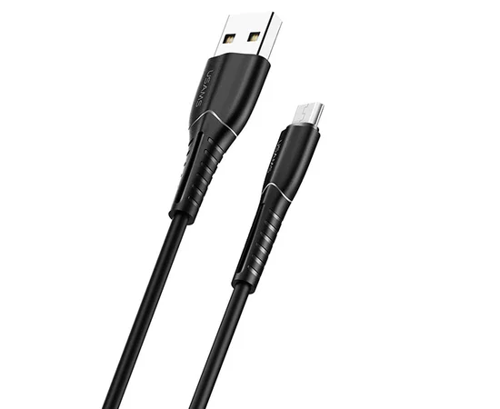 Дата кабель Usams US-SJ365 U35 USB to MicroUSB (1m) Black