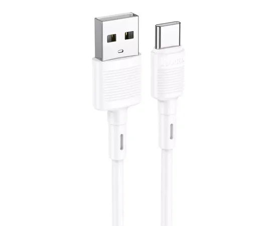 Дата кабель Hoco X83 Victory USB to Type-C (1m) White