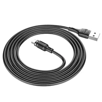 Дата кабель Hoco X52 "Sereno magnetic" USB to MicroUSB (1m) Черный