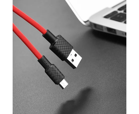 Дата кабель Hoco X29 Superior Style Micro USB Cable 2A (1m) Red
