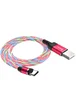 Дата кабель Hoco U90 "Ingenious streamer" Type-C (1m) Красный
