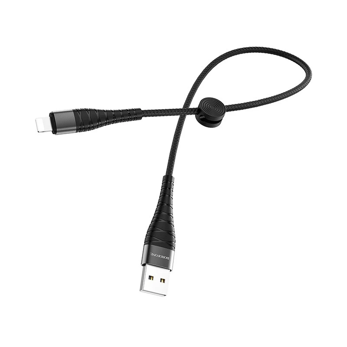 Дата кабель Borofone BX32 Munificent USB to Lightning (0.25m) Черный