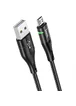 Дата кабель Hoco U93 "Shadow" MicroUSB (1.2 m) Черный