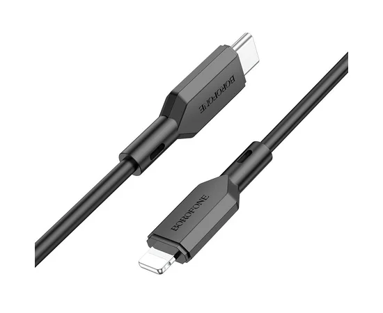Дата кабель Borofone BX70 Type-C to Lightning 20W (1m) Черный
