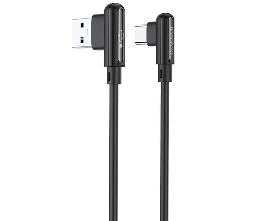 Дата кабель Borofone BX58 Lucky USB to Type-C (1m) Черный