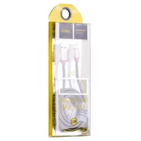 Дата кабель Hoco U5 "Full-Metal" Lightning Cable (1.2m) Срібний