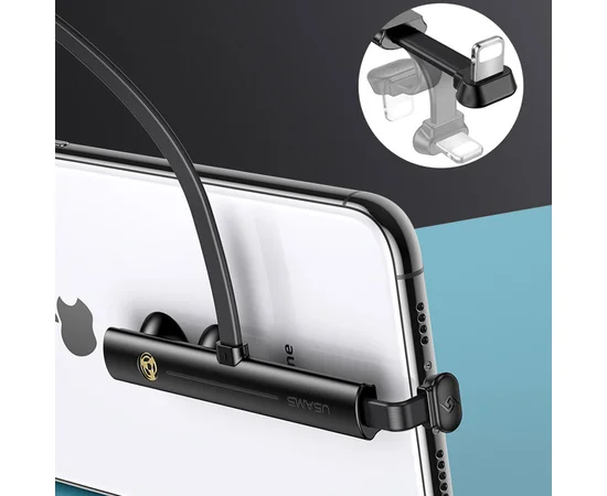 Дата кабель Usams US-SJ379 U39 Gaming USB to Lightning (1.2m) Черный