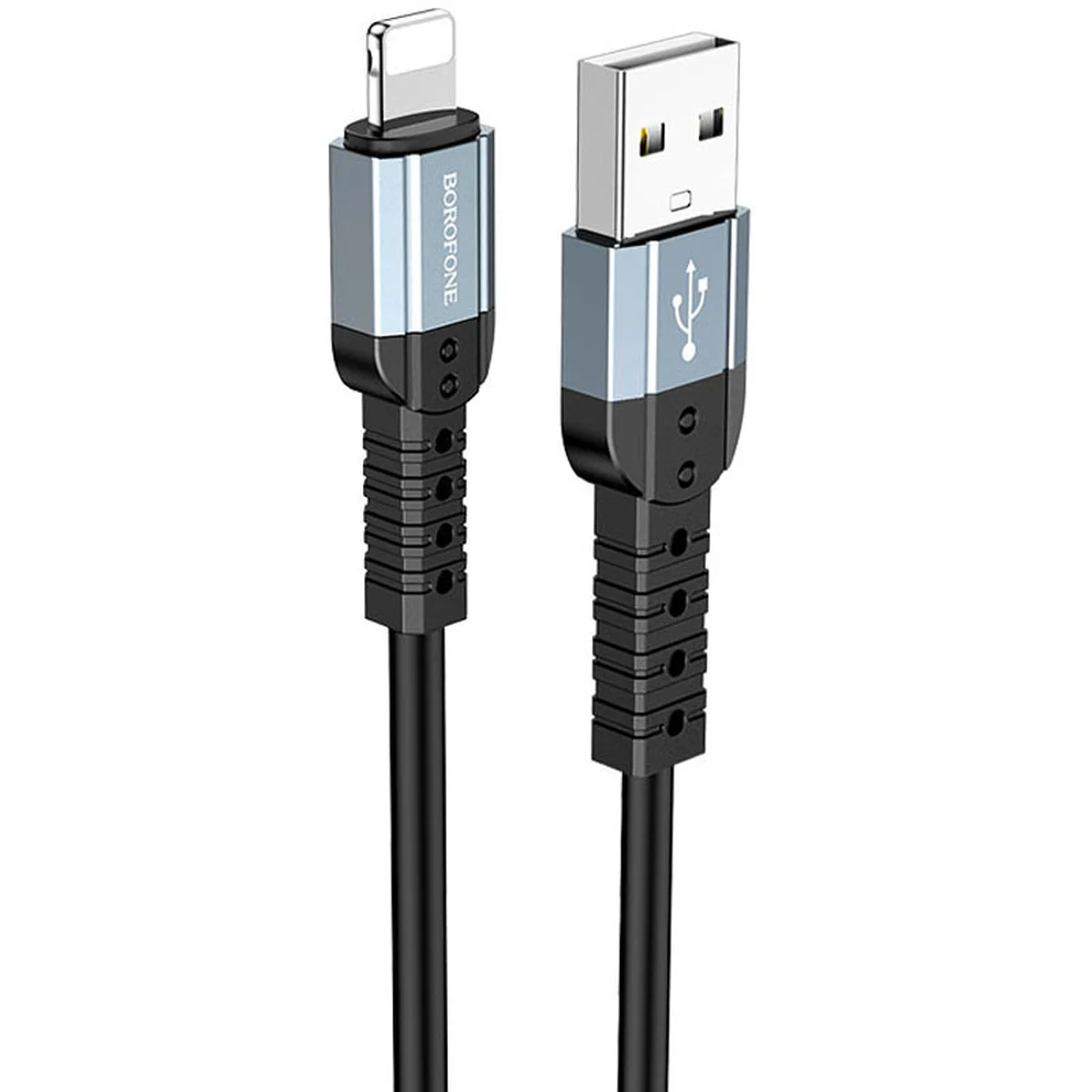 Дата кабель Borofone BX64 Special USB to Lightning (1m) Черный