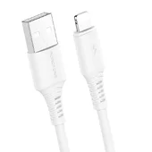 Дата кабель Borofone BX47 Coolway USB to Lightning (1m) Белый