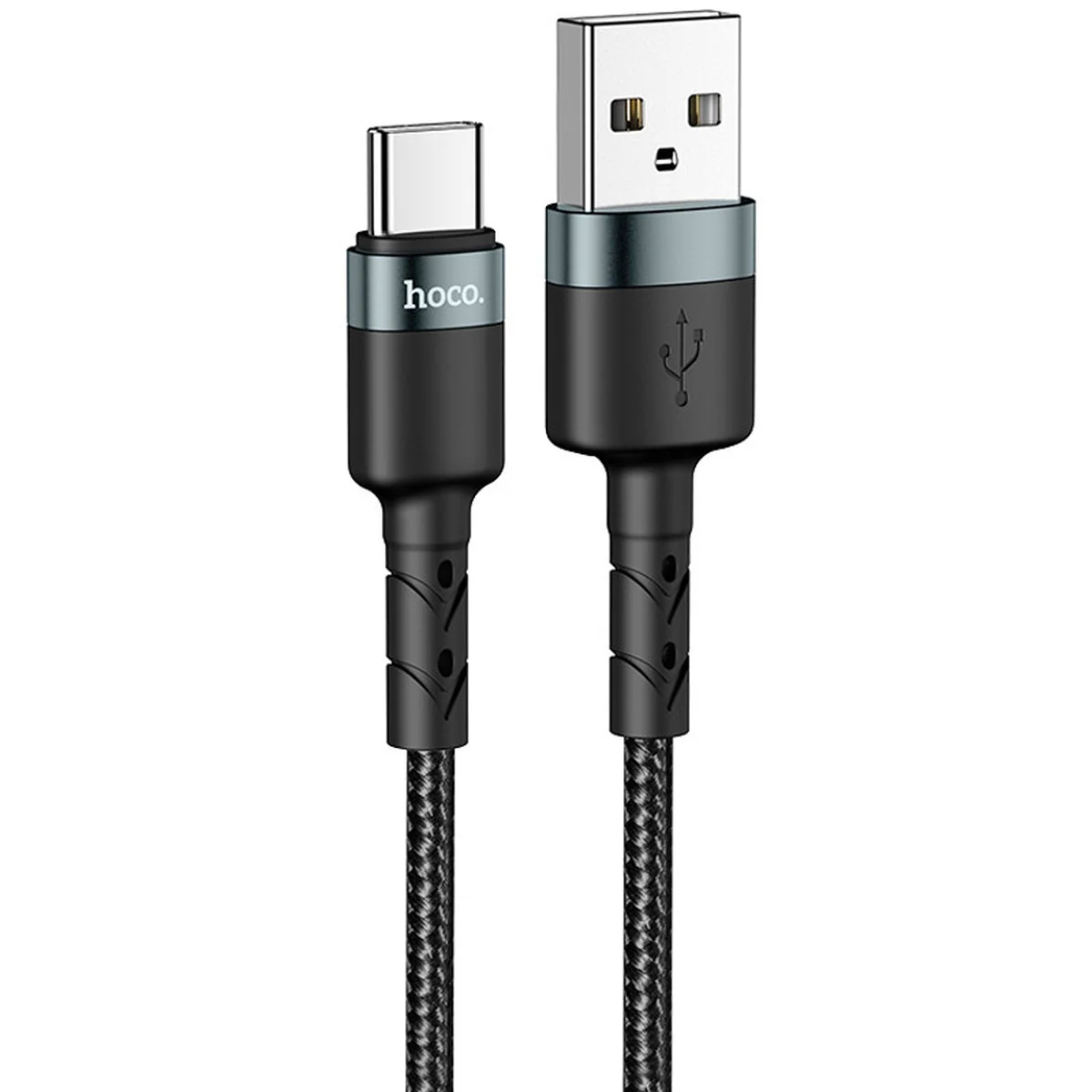 Дата кабель Hoco DU46 Charging USB to Type-C (1m) Черный