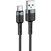 Дата кабель Hoco DU46 Charging USB to Type-C (1m) Черный