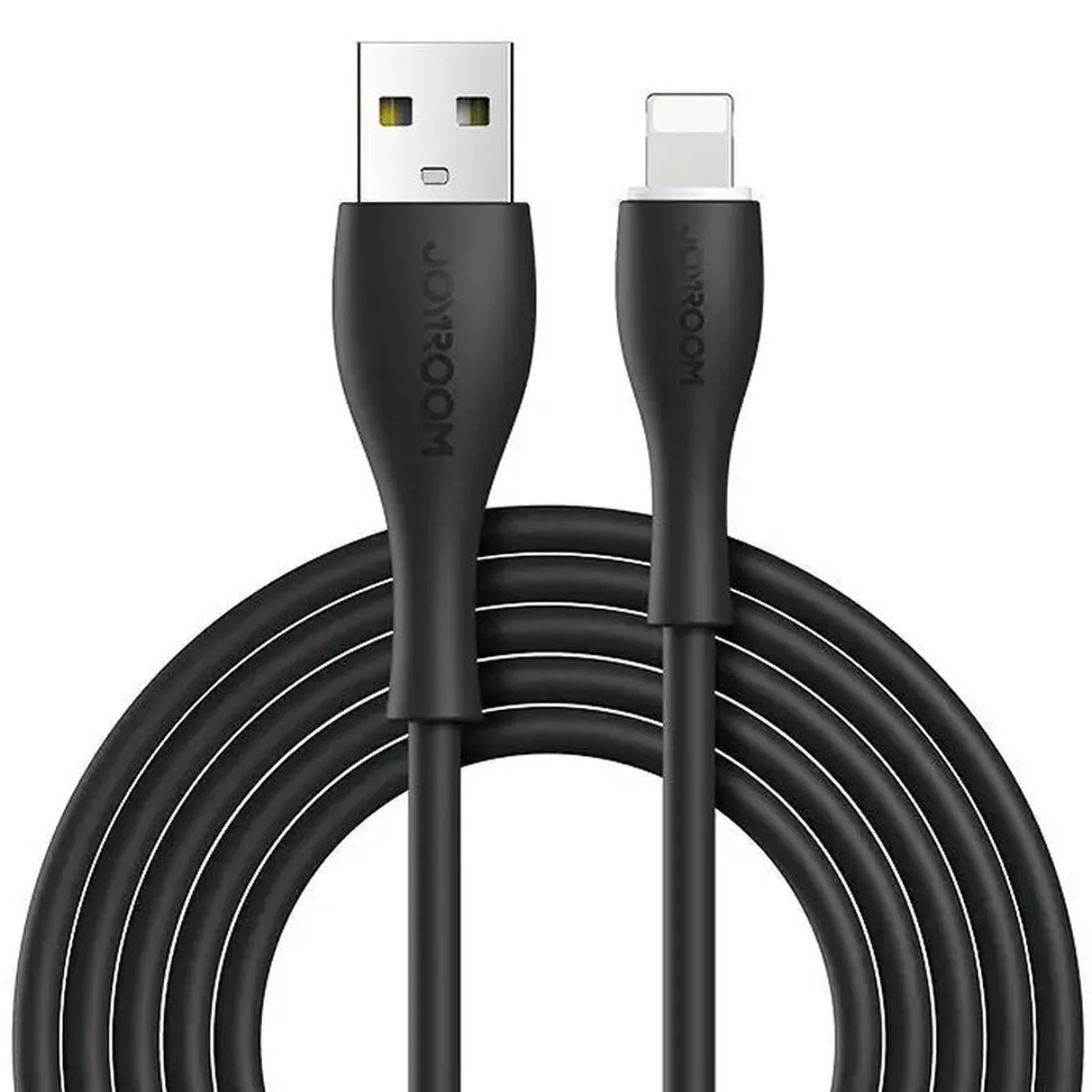 Дата кабель Joyroom S-1030M8 USB to Lightning 2.4A (1m) Черный