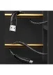 Дата кабель Usams US-SJ393 U41 Micro Braided Data and Charging Cable 1m Черный