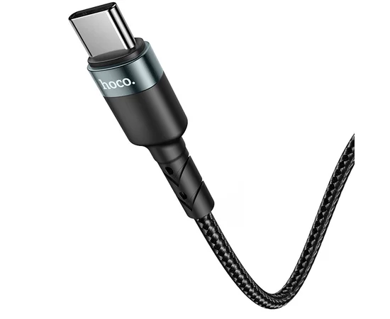 Дата кабель Hoco DU46 Charging USB to Type-C (1m) Черный