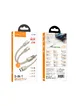 Дата кабель Hoco U139 Type-C to Lightning/Type-C 100W (1.2m) Gold