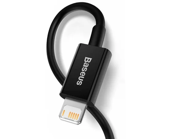 Дата кабель Baseus Superior Series Fast Charging Lightning Cable 2.4A (2m) (CALYS-C) Черный
