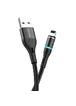 Дата кабель Borofone BU16 Skill magnetic USB to Lightning (1.2m) Черный