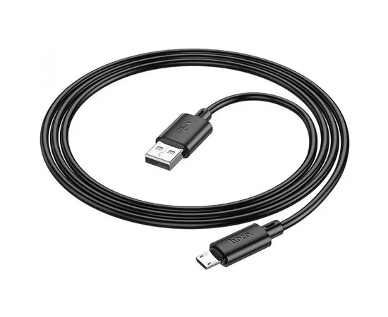 Дата кабель Hoco X88 Gratified USB to Micro-USB (1m) Black