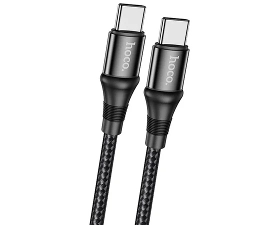 Дата кабель Hoco X50 "Excellent" Type-C to Type-C (2m) Черный