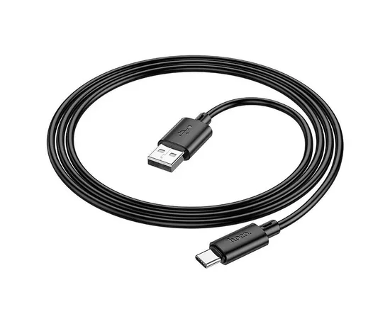 Дата кабель Hoco X88 Gratified USB to Type-C (1m) Black