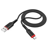 Дата кабель Hoco X59 Victory USB to MicroUSB (1m) Черный