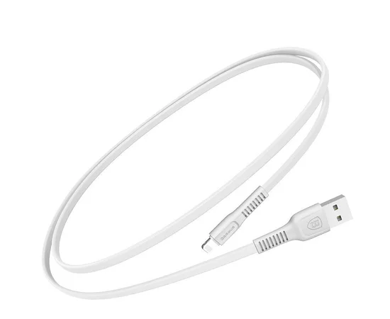 Дата кабель Baseus Tough USB to Lightning 2A (1m) Белый