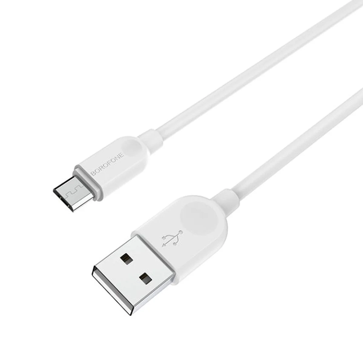 Дата кабель Borofone BX14 USB to MicroUSB (3m) Білий