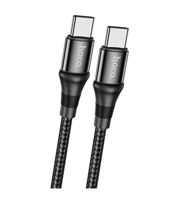 Дата кабель Hoco X50 "Excellent" Type-C to Type-C (1m) Чорний