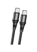 Дата кабель Hoco X50 "Excellent" Type-C to Type-C (1m) Чорний