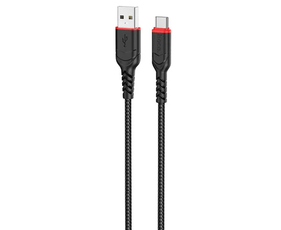 Дата кабель Hoco X59 Victory USB to Type-C (1m) Черный